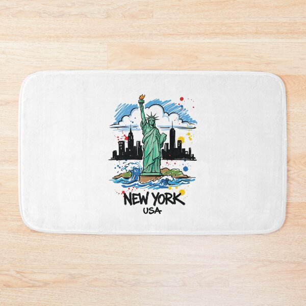 Item preview, Statue of Liberty New York USA Art Print designed and sold by Merch by Das Design Studio.