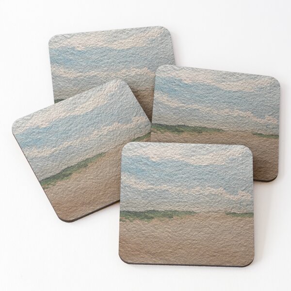 Item preview, St. Jo Island Texas Watercolor Landscape designed and sold by BirdandaBrush.