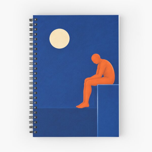 Item preview, 'After Holding' — Abstract Moon Figurative Art designed and sold by Moodzu.