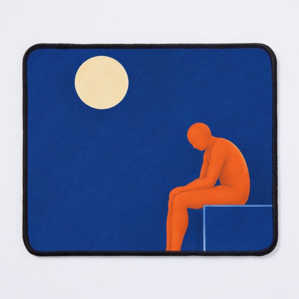 Item preview, 'After Holding' — Abstract Moon Figurative Art designed and sold by Moodzu.