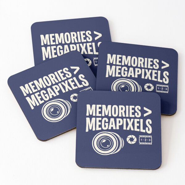 Item preview, Memories > Megapixels – Funny Photography Camera Design designed and sold by RajDeals.