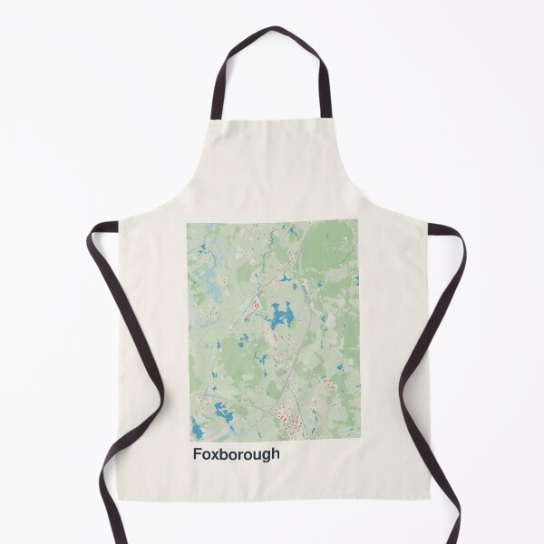 Item preview, Foxborough Minimalistic Map Art designed and sold by MapsNerd.