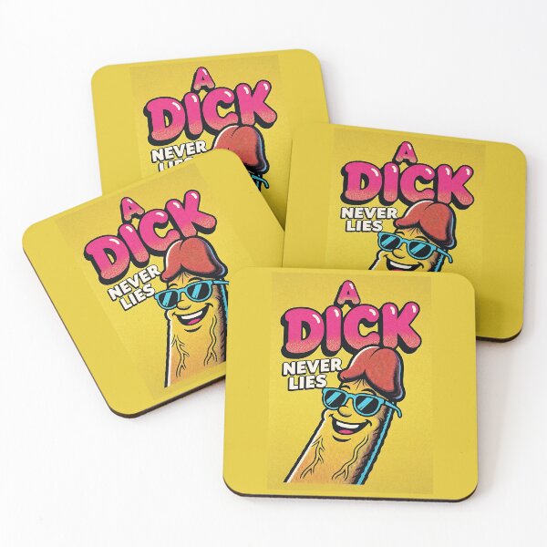Item preview, Retro “A Dick Never Lies” Cartoon Illustration designed and sold by ZhivanCrimson.