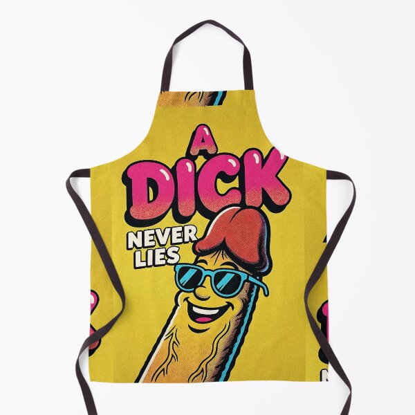 Item preview, Retro “A Dick Never Lies” Cartoon Illustration designed and sold by ZhivanCrimson.