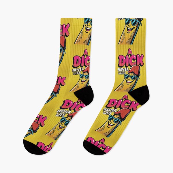 Item preview, Retro “A Dick Never Lies” Cartoon Illustration designed and sold by ZhivanCrimson.
