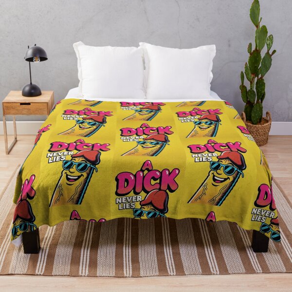 Item preview, Retro “A Dick Never Lies” Cartoon Illustration designed and sold by ZhivanCrimson.