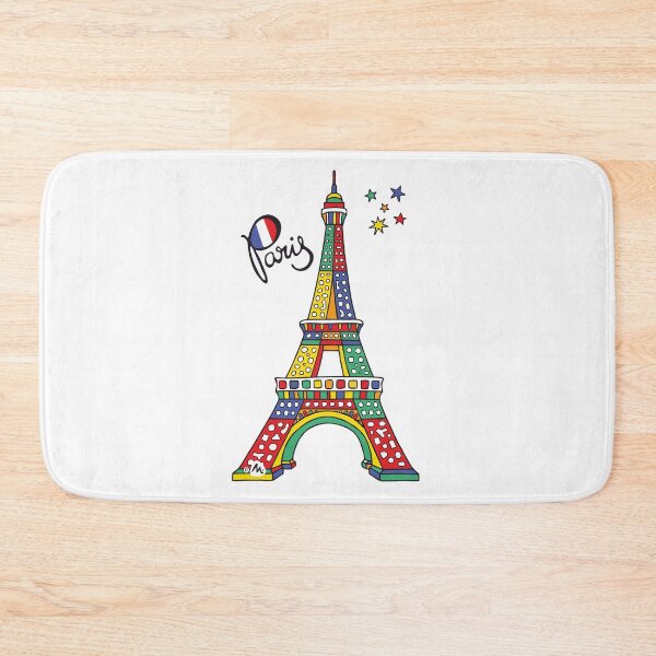 Item preview, Eiffel Tower Paris - Illustration designed and sold by Miduart.