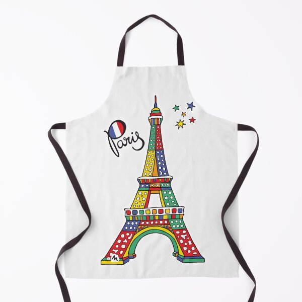 Item preview, Eiffel Tower Paris - Illustration designed and sold by Miduart.
