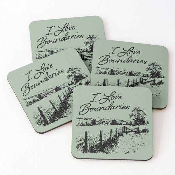Item preview, I Love Boundaries designed and sold by lauregon.