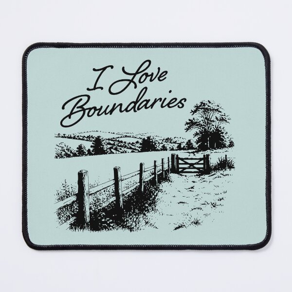 Item preview, I Love Boundaries designed and sold by lauregon.