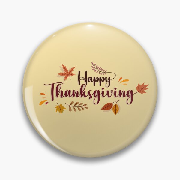 Item preview, Happy Thanksgiving Typography Autumn Leaves designed and sold by SolutionsArt.