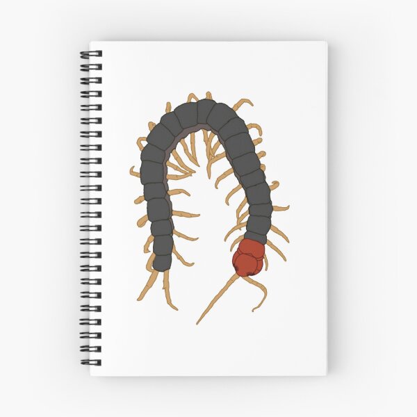 Item preview, Red Headed Centipede Realistic Creepy Crawly Insect Art designed and sold by Wildexoticbugs.
