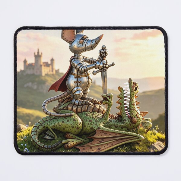 Item preview, St Gorge and the Dragon,  win your battles you will survived  designed and sold by Jonsmartdesigns.