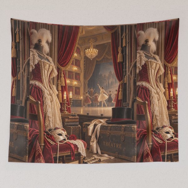 Item preview, Tras bambalinas del Teatro Vintage - Teatro del Viejo Mundo designed and sold by CzipipitoStudio.