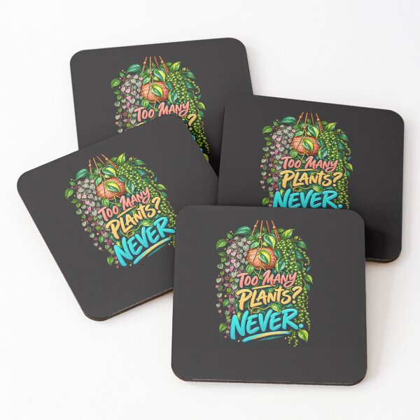 Item preview, Too Many Plants Never Funny Plant Lover Hanging Garden Design designed and sold by AdicretorDesign.