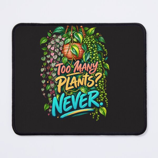 Item preview, Too Many Plants Never Funny Plant Lover Hanging Garden Design designed and sold by AdicretorDesign.