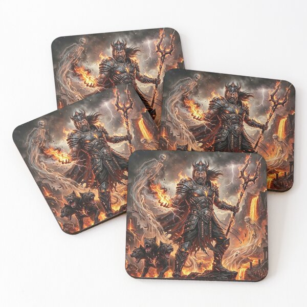 Item preview, Hades Greek God of Underworld | Fantasy Art designed and sold by Artsy Universe.