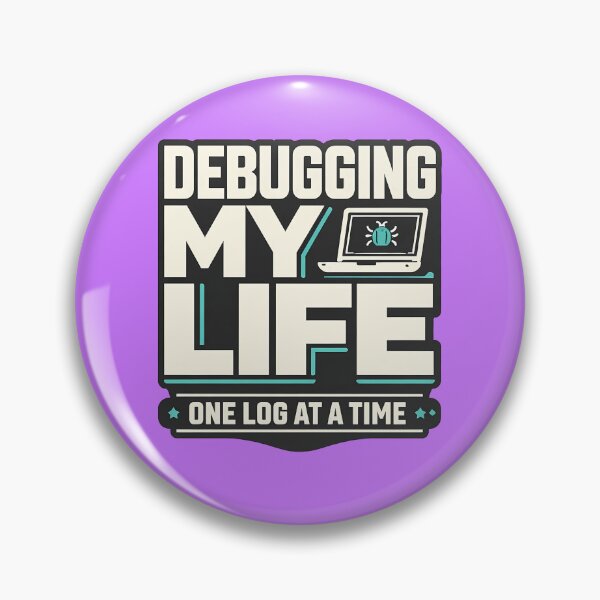 Item preview, Debugging My Life Typography Tee designed and sold by Fun2Fentastic.