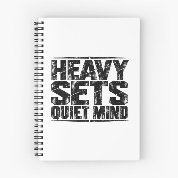 Item preview, Heavy Sets Quiet Mind – Distressed Gym designed and sold by FZ Studio .