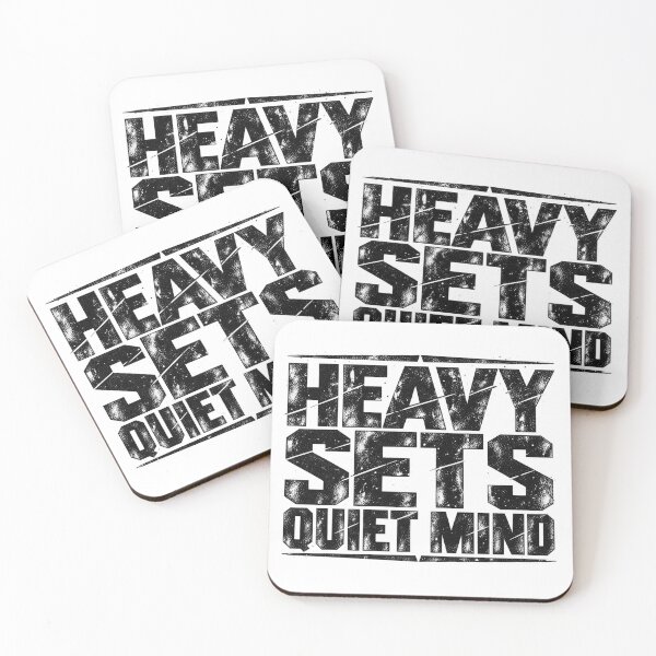 Item preview, Heavy Sets Quiet Mind – Distressed Gym designed and sold by FZ Studio .