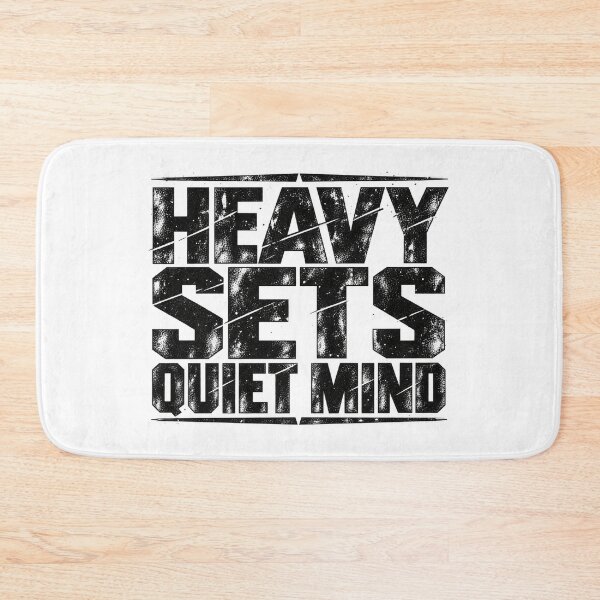 Item preview, Heavy Sets Quiet Mind – Distressed Gym designed and sold by FZ Studio .