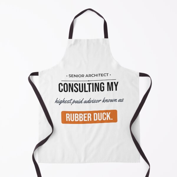 Item preview, Rubber Duck Debugging Funny Programmer Developer Sarcasm designed and sold by Life&Art.