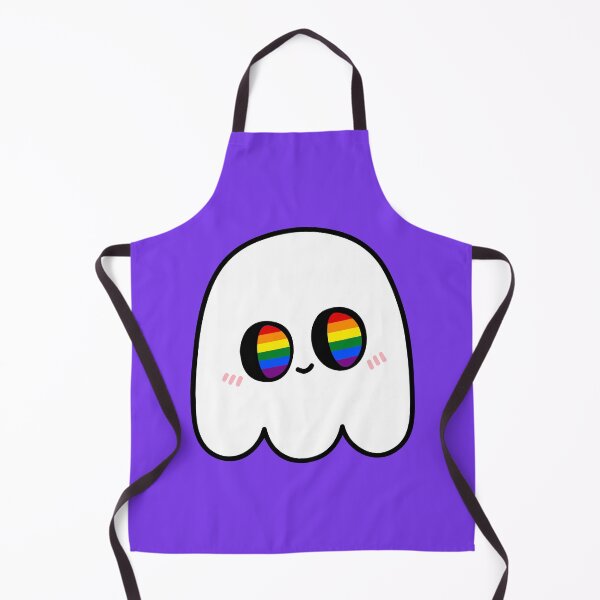 Item preview, Rainbow-Boo – Kawaii LGBTQ Pride Halloween Ghost designed and sold by Cannaxes Studio.