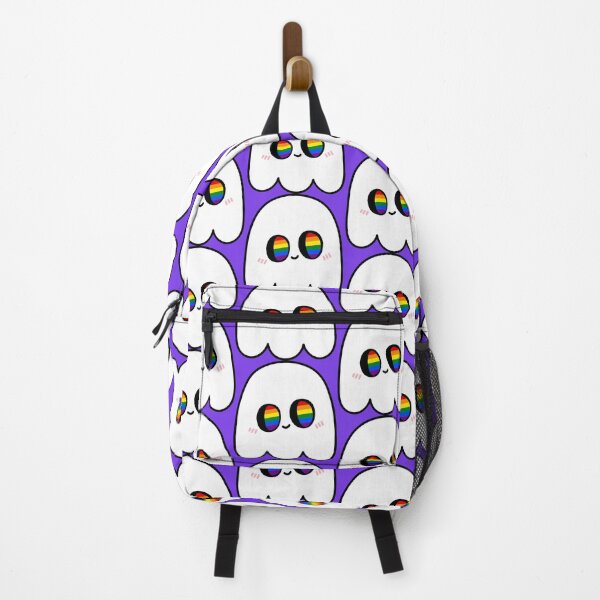 Item preview, Rainbow-Boo – Kawaii LGBTQ Pride Halloween Ghost designed and sold by Cannaxes Studio.
