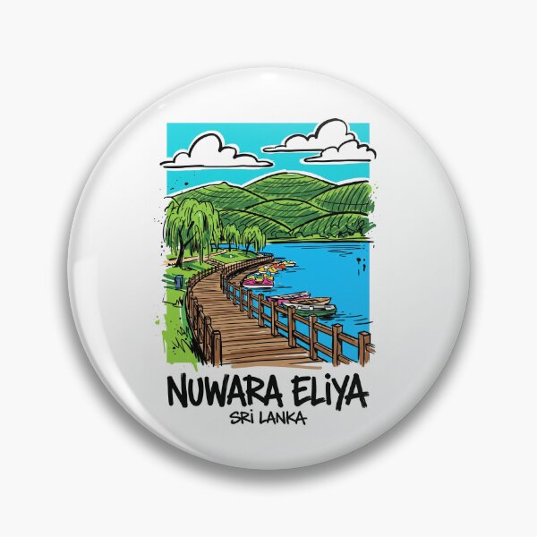 Item preview, Nuwara Eliya Lake Boardwalk Sri Lanka Art designed and sold by Merch by Das Design Studio.
