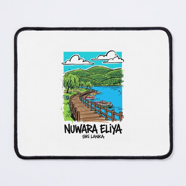 Item preview, Nuwara Eliya Lake Boardwalk Sri Lanka Art designed and sold by Merch by Das Design Studio.