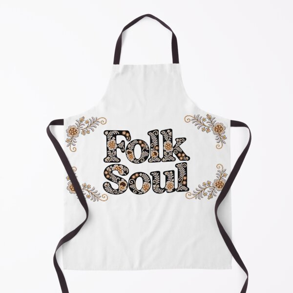 Item preview, Folk Soul Floral Embroidery Typography designed and sold by DansCreations42.