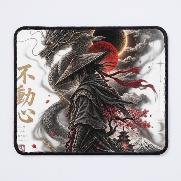 Item preview, Fudo Shin — Samurai Dragon Eclipse Japanese Dark Art designed and sold by anitant.
