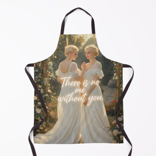 Item preview, There Is No Me Without You – Lesbian Wedding LGBTQ+ Pride Love Art designed and sold by IRON SIREN.