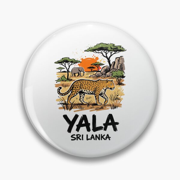Item preview, Yala Leopard Safari Sri Lanka Wildlife Print designed and sold by Merch by Das Design Studio.