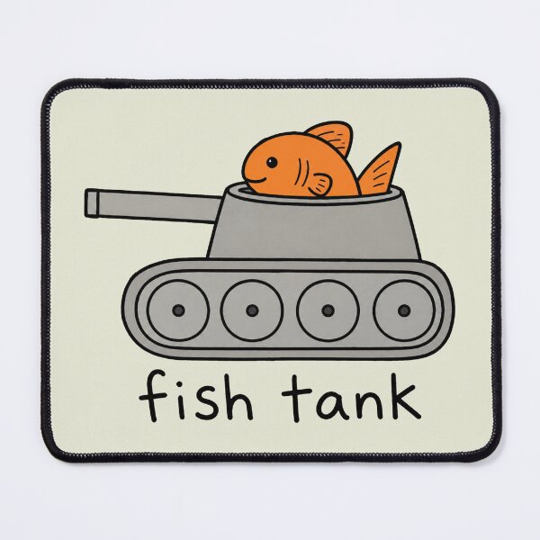 Item preview, Funny Fish Tank 2 designed and sold by haloochichi.