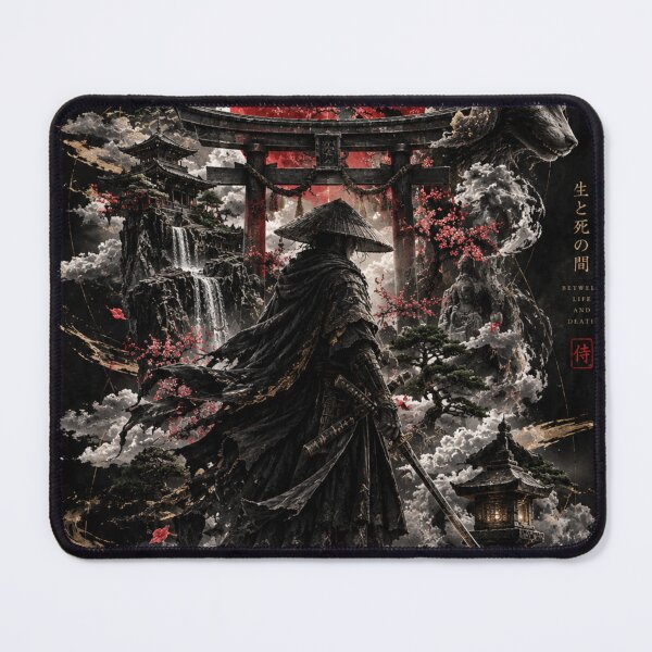 Item preview, Mujō — Samurai Dragon Red Moon Japanese Dark Art designed and sold by anitant.