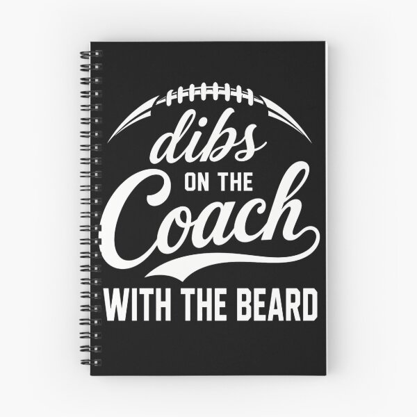 Item preview, Coach Dibs On The Coach With The Beard Football Fan designed and sold by ROUX-ART.