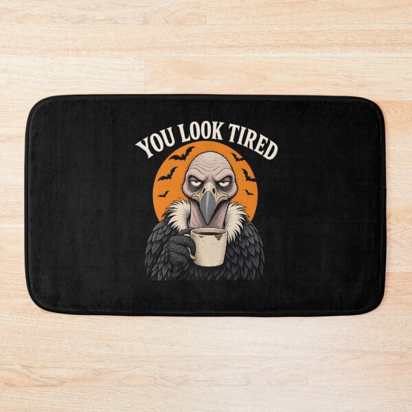 Item preview, You Look Tired Funny Vulture Halloween Humor Coffee designed and sold by clothesy7.