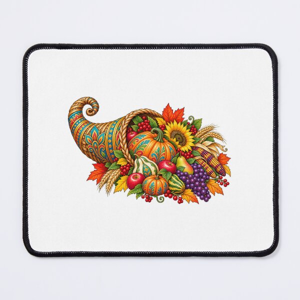Item preview, Colorful Bohemian Cornucopia – Ornamental Horn of Plenty designed and sold by PeanutGalSean.
