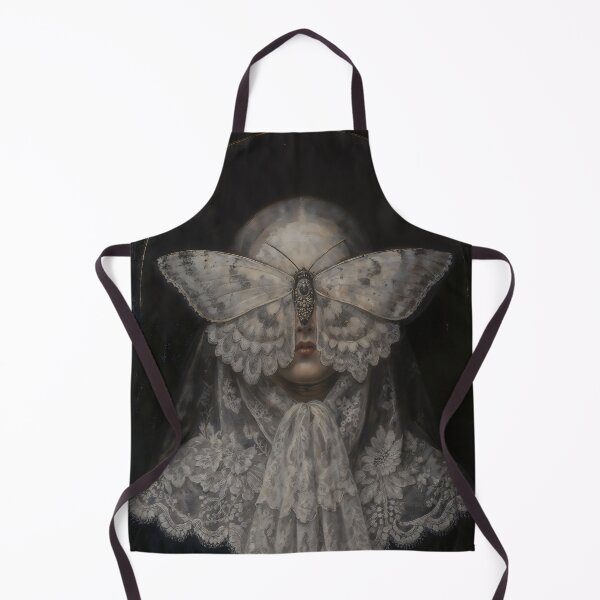 Item preview, Gothic Girl in Moth Mask designed and sold by DarkHolyQueen.