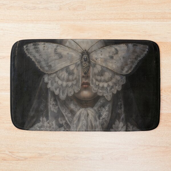 Item preview, Gothic Girl in Moth Mask designed and sold by DarkHolyQueen.