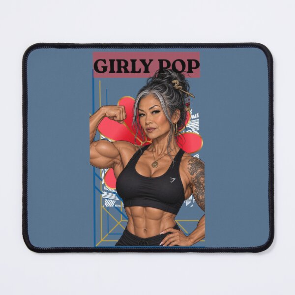 Item preview, Girly Pop Bodybuilder designed and sold by Mary_Bens.