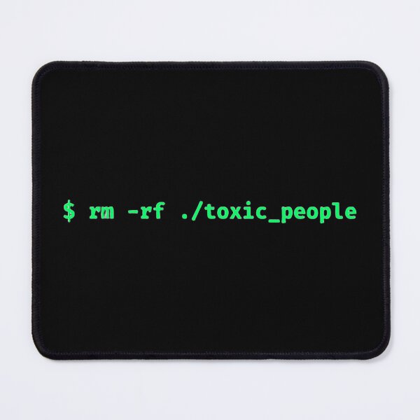 Item preview, RM -RF Toxic People Funny Programmer Shirt Delete Negativity Coding Humor Developer Gift designed and sold by cybertreat.