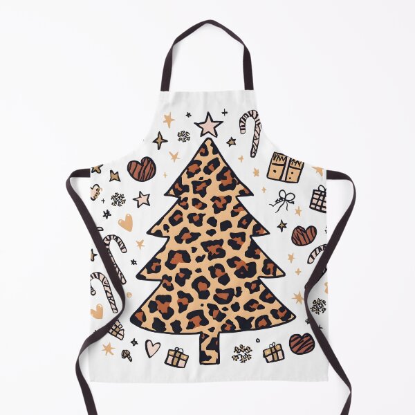 Item preview, Bohemian Leopard Christmas Tree designed and sold by VibranPalette.