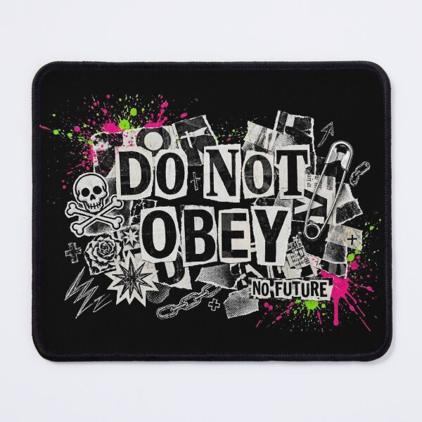 Item preview, Do Not Obey Punk Collage designed and sold by Turki & Tres Colores.