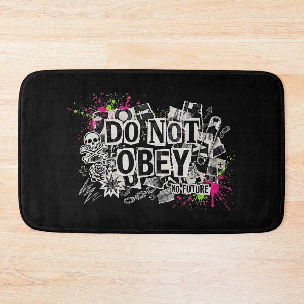 Item preview, Do Not Obey Punk Collage designed and sold by Turki & Tres Colores.