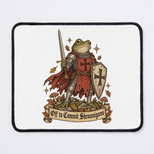 Item preview, Off to Commit Shenanigans Frog Knight designed and sold by TynesDesign.