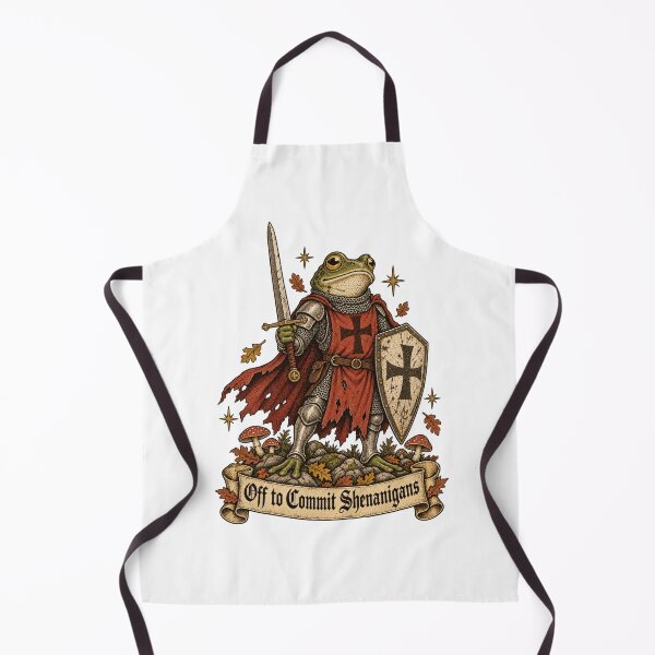 Item preview, Off to Commit Shenanigans Frog Knight designed and sold by TynesDesign.