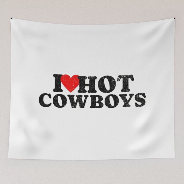 Item preview, I <3 hot cowboys designed and sold by DhriegoStudio.