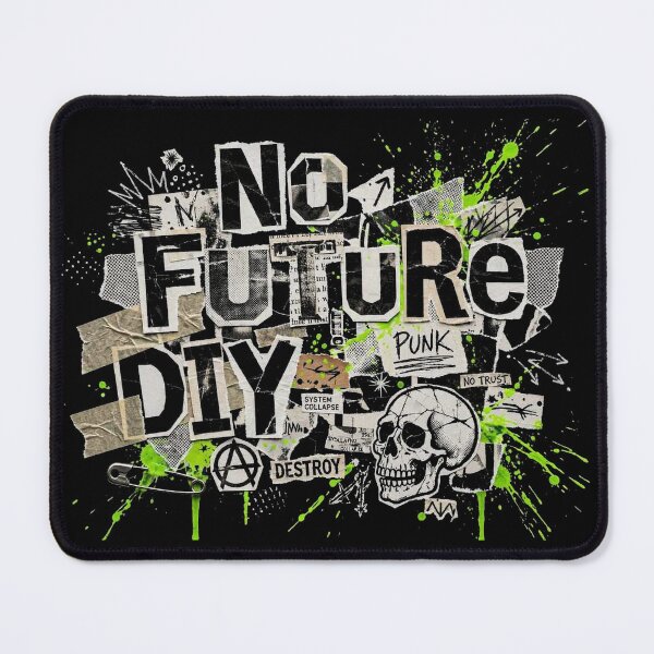 Item preview, No Future DIY Punk Skull designed and sold by Turki & Tres Colores.